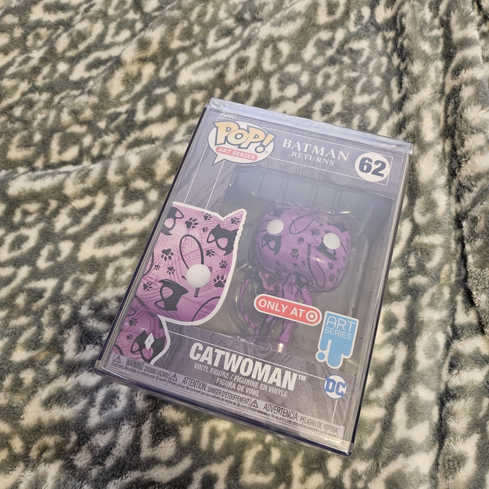 Funko Pop! Art Series Catwoman Vinyl Figure - Purple